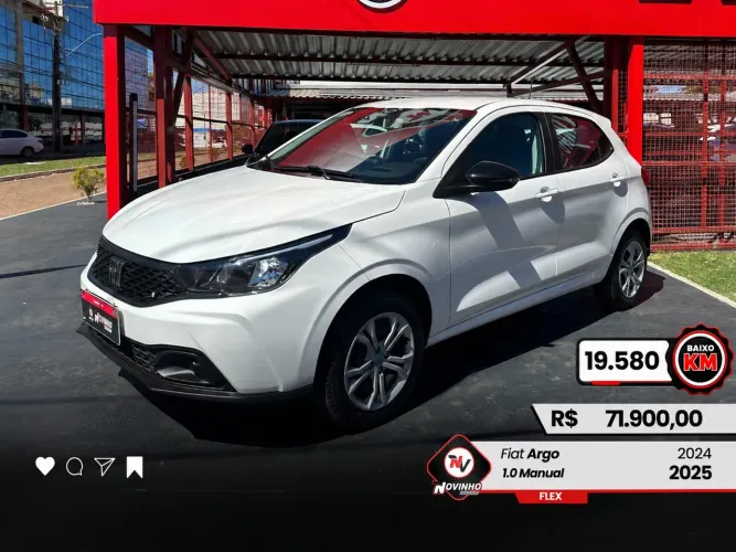 Fiat Argo 1.0 6V Flex. 2025