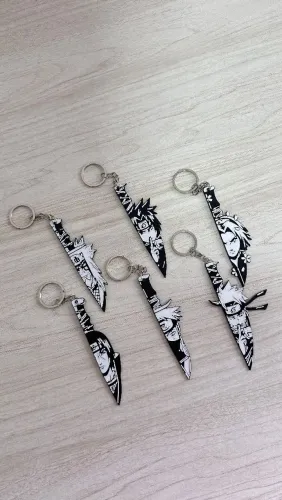 Chaveiros do Naruto e personalizado 