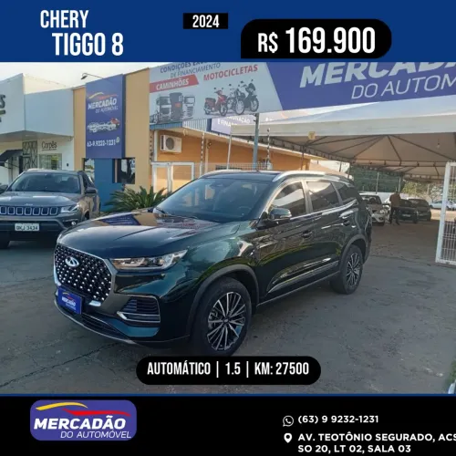 Chery Tiggo 8 Pro 1.5 Turbo (híbrido) 2024