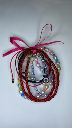 Mix De Acessórios De Micangas Feminino