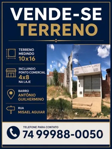 TERRENO+PONTO COMERCIAL