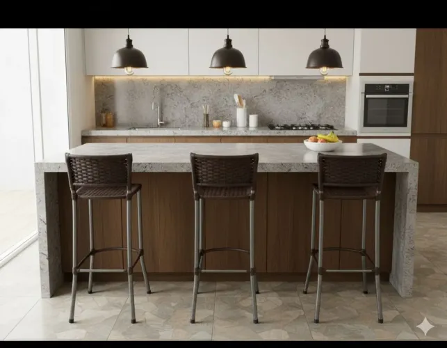 Banquetas revestidas com fibra simtetica 