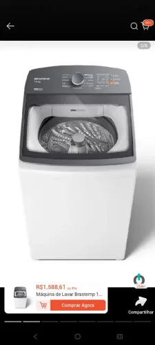 Máquina de lavar Brastemp 13 kl
