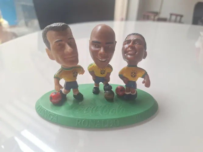 Trio de mini craques seleção copa 98