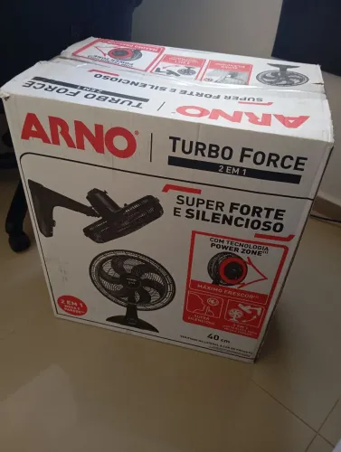 Ventilador arno novo na caixa