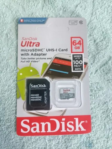 Cartão de memória SanDisk 