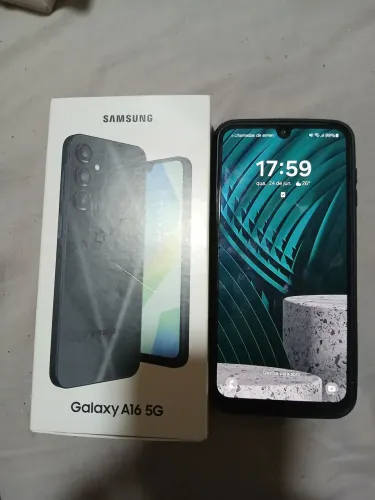 Samsung A 16 5G 128gb 890,00 reais NOVO praticamente sem uso 