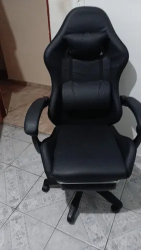 Cadeira de Escritório/Gamer Preta - Confortável