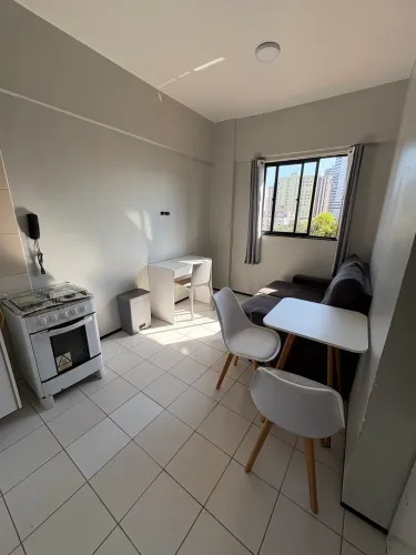 Alugo Apartamento mobiliado 1/4 com Garagem no Jurunas