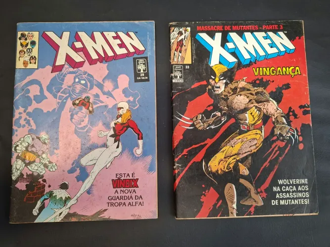 X-MEN ABRIL JOVEM - EDICOES 28 E 33