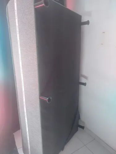 Vendo cama Box solteiro+colchão