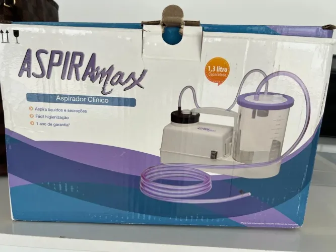 Aspirador Clínico de secreção Omron Aspiramax MA520-60 portátil.