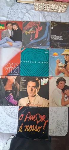 10 lps trilha sonora de novelas anos 80(temas internacionais) usados