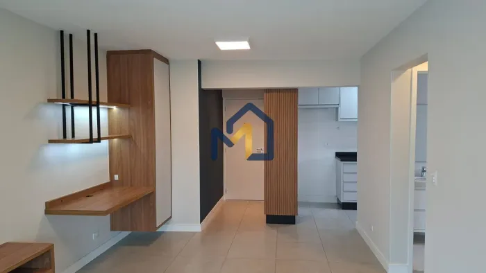 Condomínio Easy Home - Apartamento novo no Jardim Aquarius com varanda em pele de vidro, m