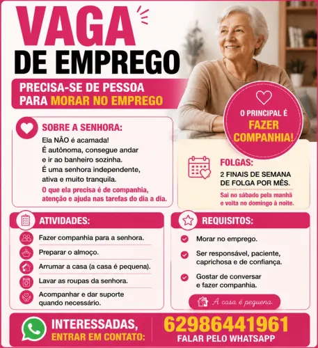 vaga de emprego