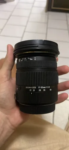 Vendo lente sigma 17-50mm 2.8
