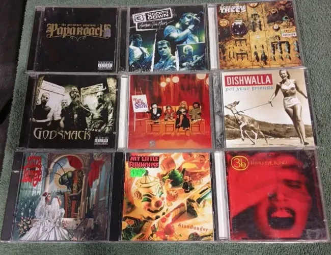 CDs de Grunge, Nu Metal e Rock Alternativo - CDs Importados Originais