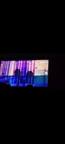 Samsung un50 com defeito crônico de tela