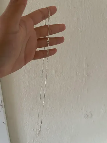 Vende-se cordão de prata novo