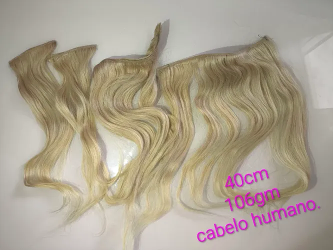 Cabelo humano loiro loiro