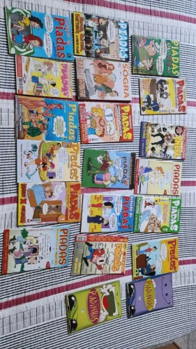 Lote com 20 Revistas de Humor e Piadas (Editoras variadas)