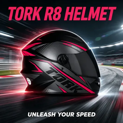 Capacete rosa r8 pró Tork