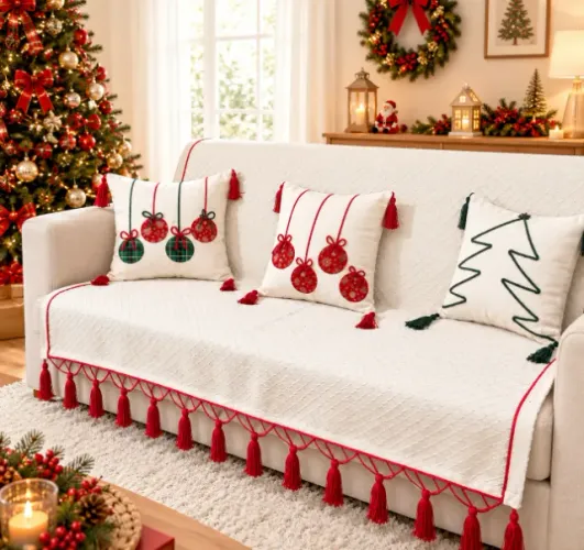 manta decorativa natal