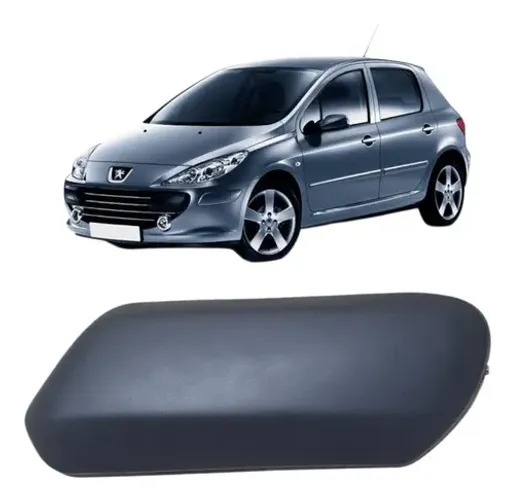 Moldura Parachoque Dianteiro Peugeot 307 Esquerda 2007/2012