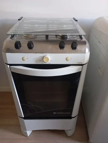 Fogão usado 4 bocas acendedor elétrico funcionando perfeitamente