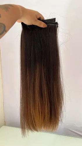 Cabelo humano do Sul 1.100,00 45cm