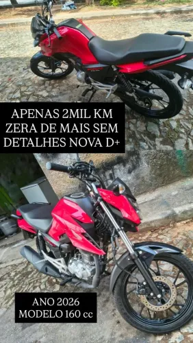 Vendo ou troco fan 160 2026 , possui manual, chave reserva, nota fiscal de fábrica
