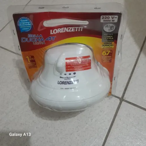 Chuveiro bella ducha 4t ultra lorenzetti 220v