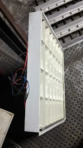 Luminária Comercial Industrial Embutir Alumínio | Academia, Loja, Escritório