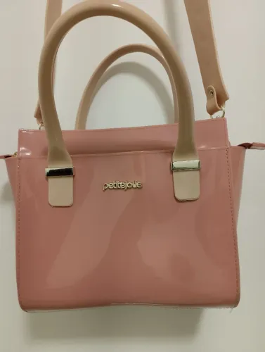 bolsa petite jolie rose gold