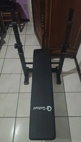 Banco de Supino Gallant Preto