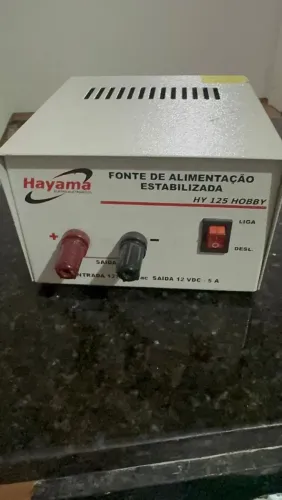 Fonte Linear Estabilizada 12v 5a Hayama Hy 125 Ho
