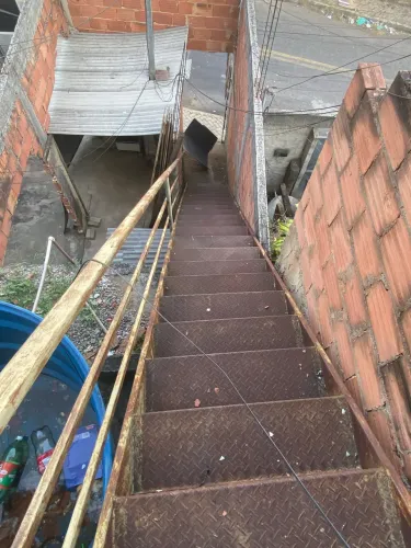 Escada de ferro 