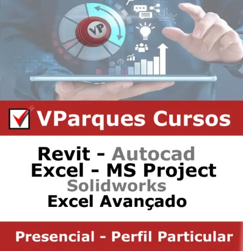 Cursos: Excel, Ms Project, Autocad, Revit, Solidworks. Presencial, Perfil Particular.