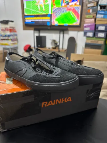 Tênis rainha VL 2500 tamanho 38 preto novo na caixa