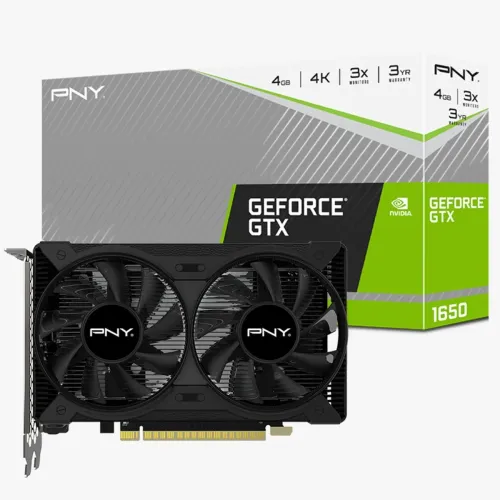 Placa de Vídeo PNY GTX 1650 Dual Fan