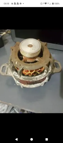 Motor máquina de lavar roupa Eletrolux turbo 12 kilos usado mas funciona perfeitamente
