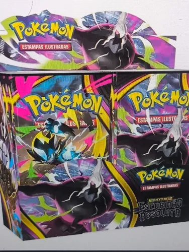 20 booster pokemon coleçao escuridao absoluta