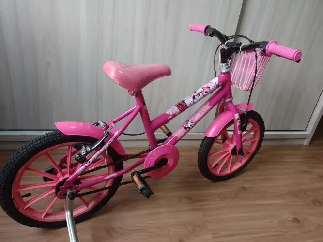 Bicicleta infantil aro 16 semi nova