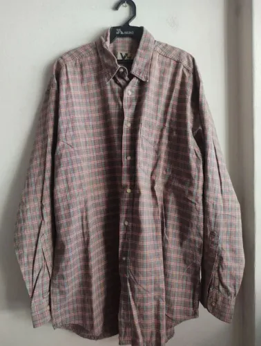 Camisa xadrez wollner bolso veste 46 