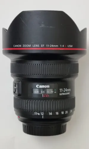 Lente Canon EF 11-24 f4 - série L