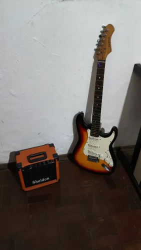 guitarra + amplificador