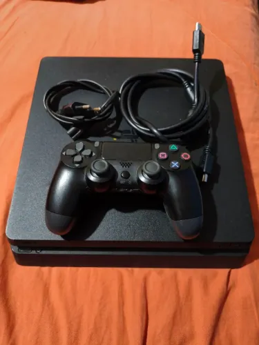 Videogame PS4 Slim 500GB Sony Playstation Funcionando Perfeitamente