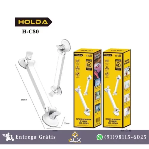 Suporte Starlink Mini/estrela Ventosas Fixa Forte para Vidro e Teto *ENTREGA GRÁTIS*