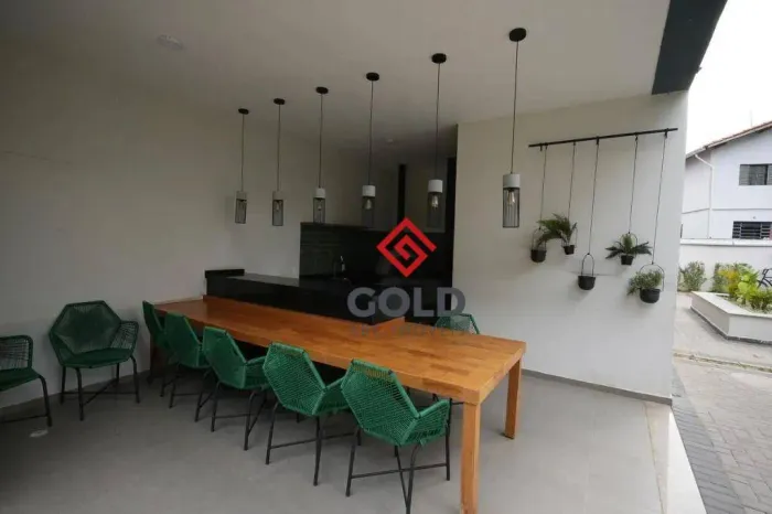 Apartamento com 2 dormitórios para alugar, 35 m² por R$ 2.111,00/mês - Santa Maria - Santo