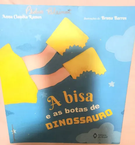 LIVRO A BISA E AS BOTAS DE DINOSSAURO
